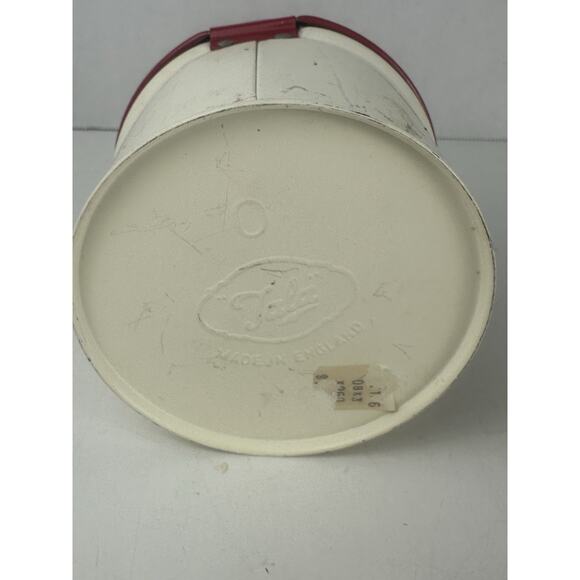 Vintage 1950 Tala Red & White Enameled Tin Box 4 Nesting Pastry Cutters Set - Picture 7 of 7